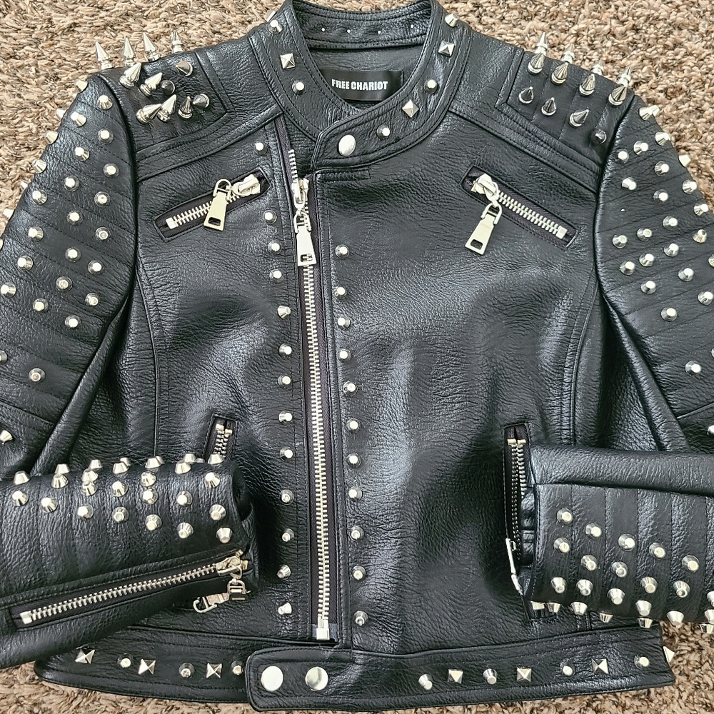 Leather jacket